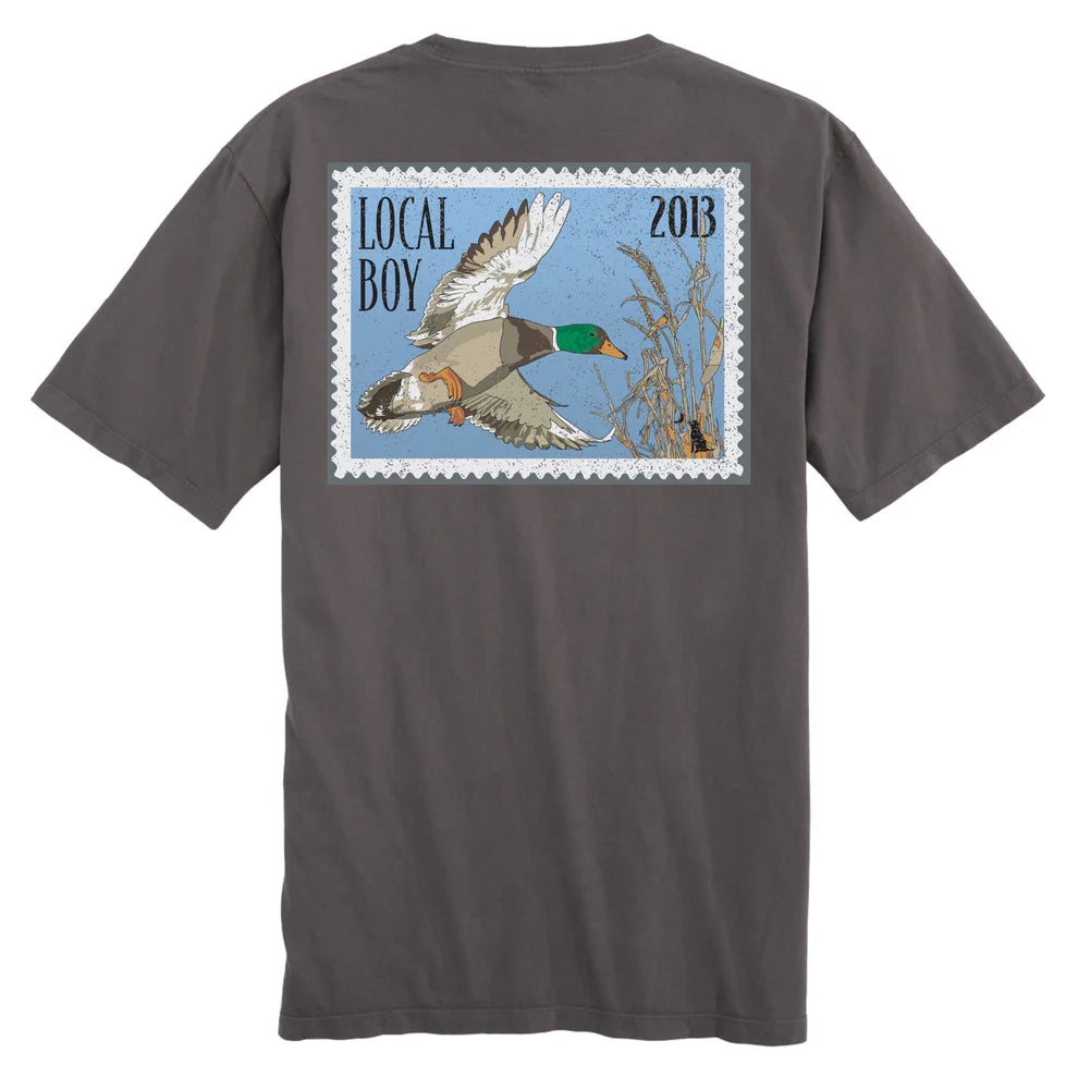 Mallard Stamp Tee - Gray