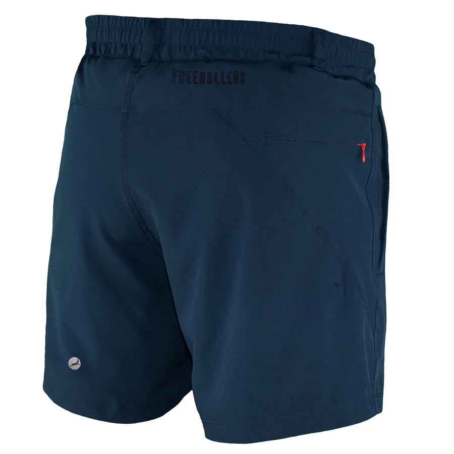 Freeballers Compression Sport Shorts - Navy