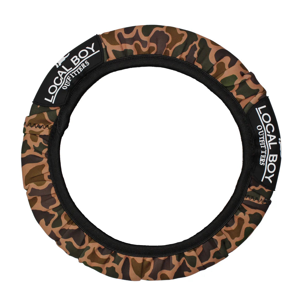 Steering Wheel Cover - Old School Camo