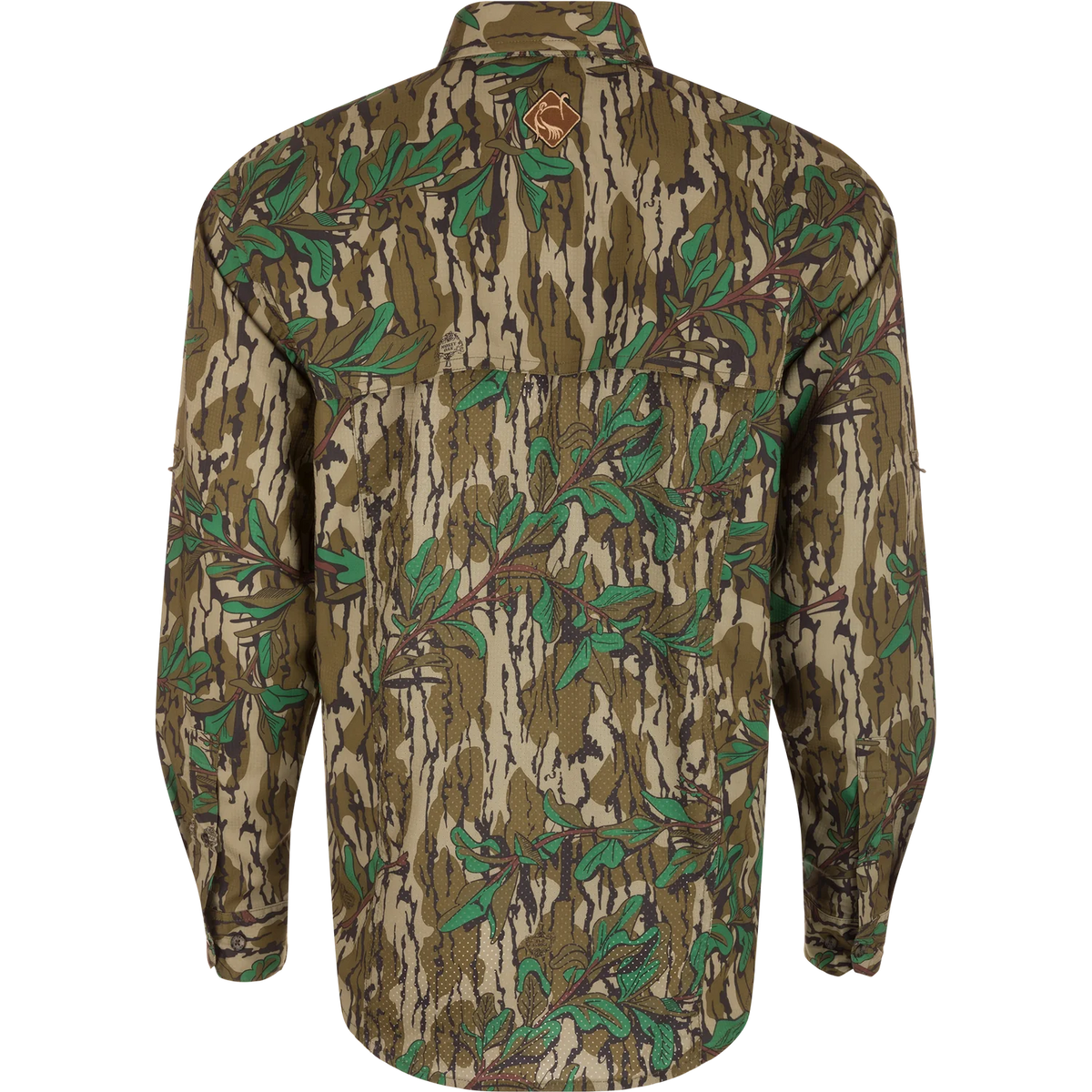 Youth Wingshooter Trey LS Shirt - Greenleaf