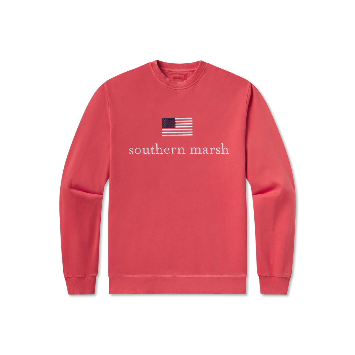 SEAWASH™ Sweatshirt - American Flag- Red