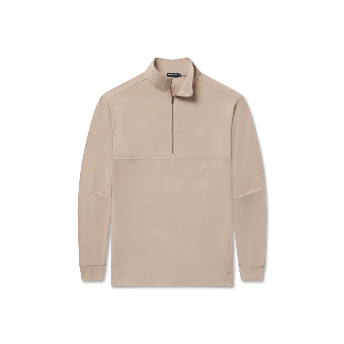 Woods Cross Brushed Pullover-Burnt Taupe