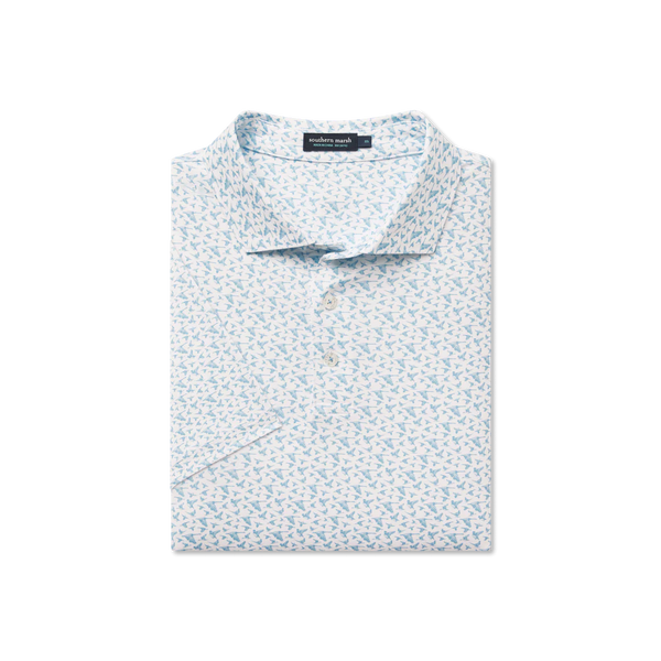 Flyline Performance Polo - In Flight- White