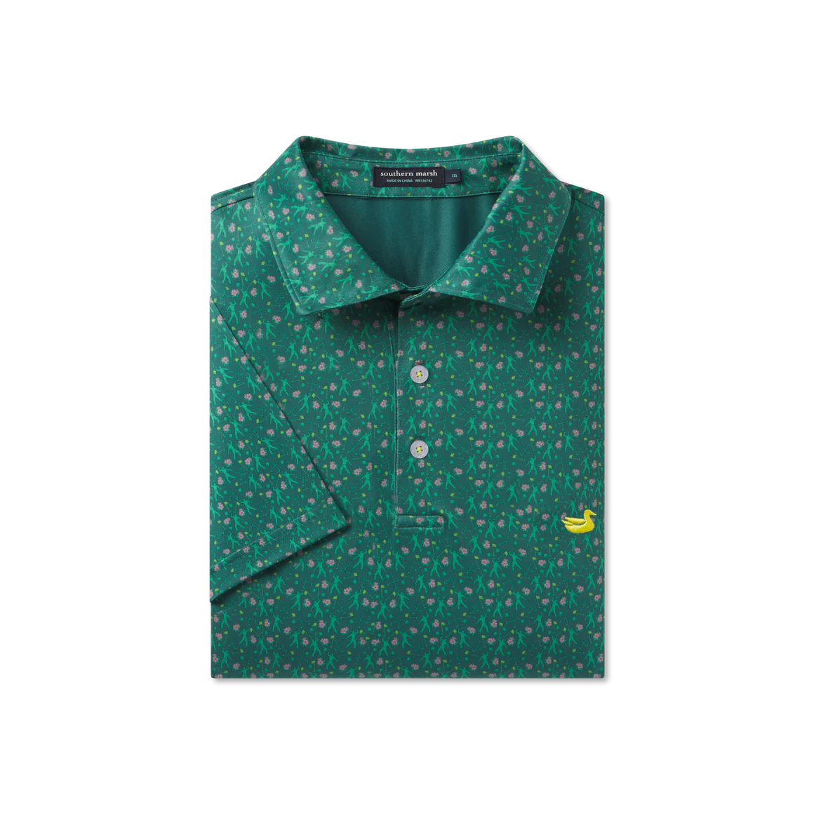 Flyline Performance Polo- Sunday Success Champions Green