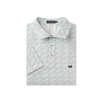 Flyline Performance Polo- Sunday Success White