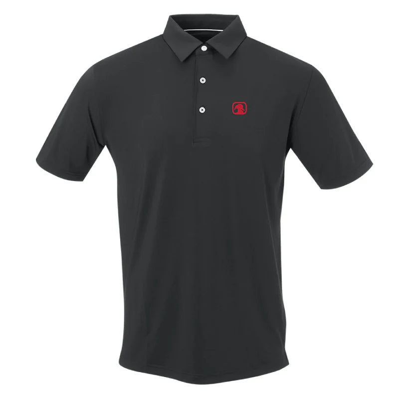 Game Day-Black Performance Polo