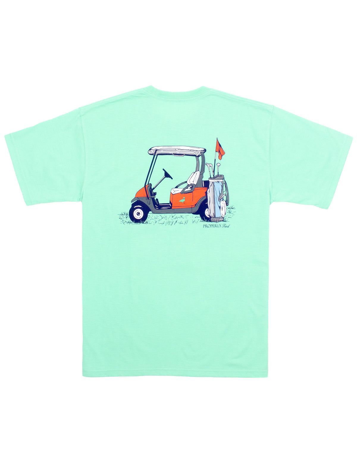 Country Club SS Tee - Wash Green