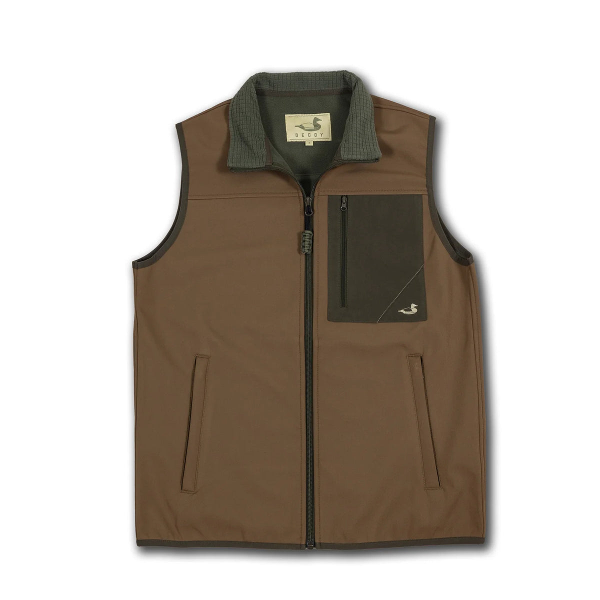 Pamlico Layering Vest - Brown
