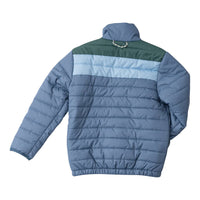 Kid's Puffer Jacket - Bluefin Colorblock