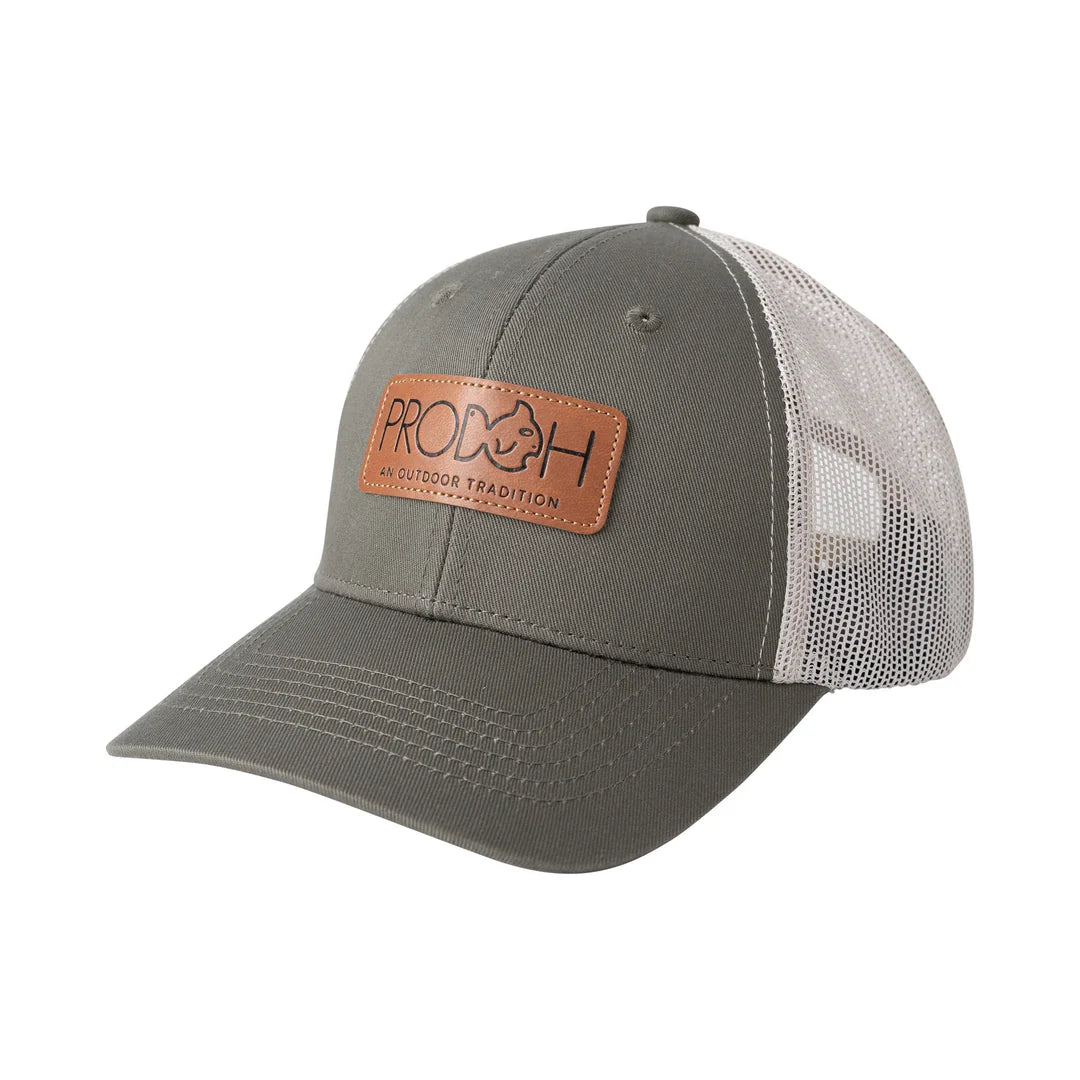 Kids Fly Fishing Green Trucker Hat