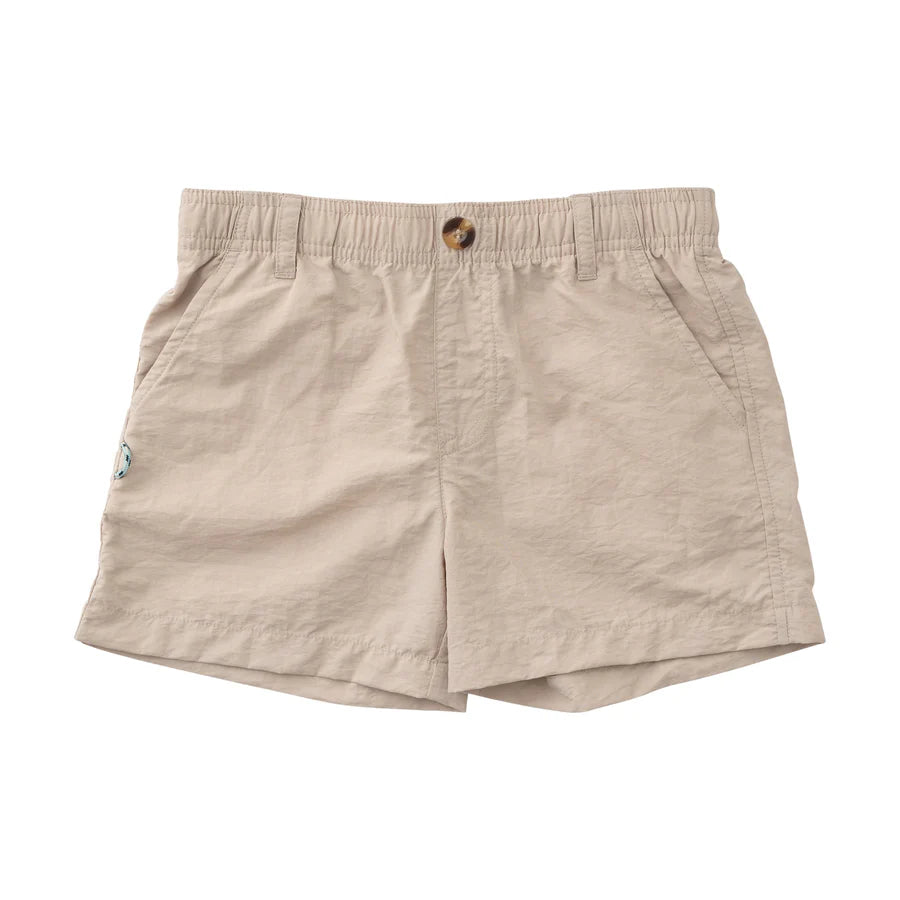 Boys' Outrigger Performance Shorts in Summer Khaki