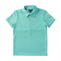 Boys' Short Sleeve Pro Performance Polo - Marine Green