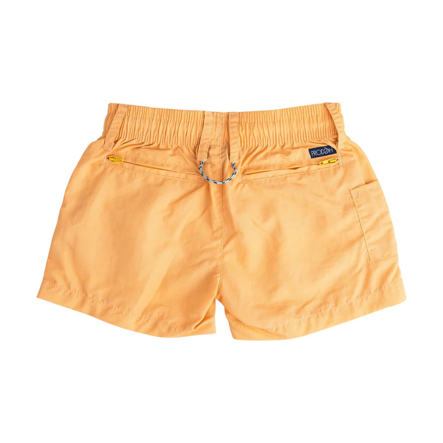 Boys' Outrigger Performance Shorts in Orange Chiffon