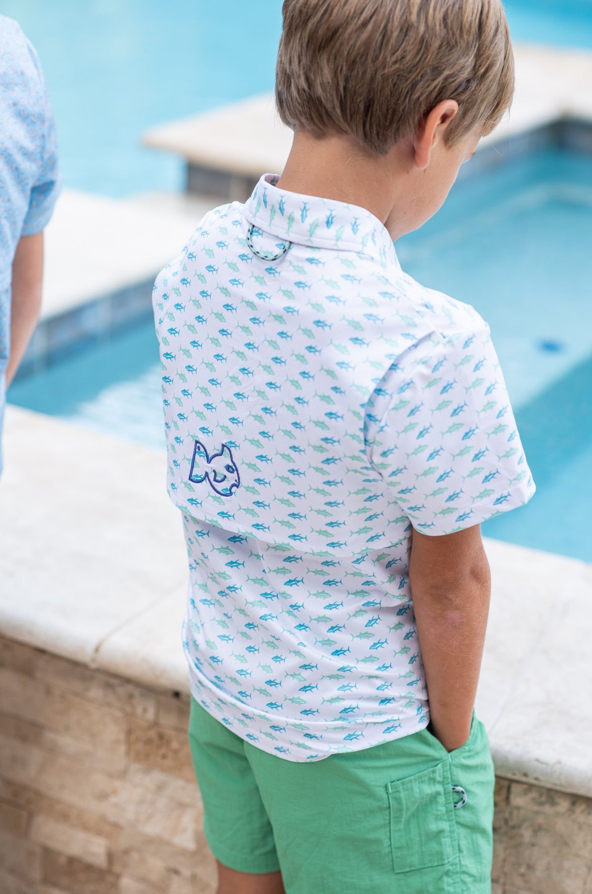 Pro Performance Polo -  Twin Tuna Print