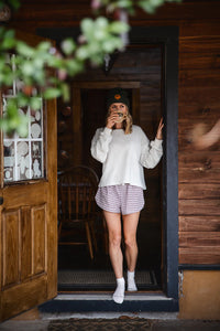 LG Revive Crewneck Top - Light Sand