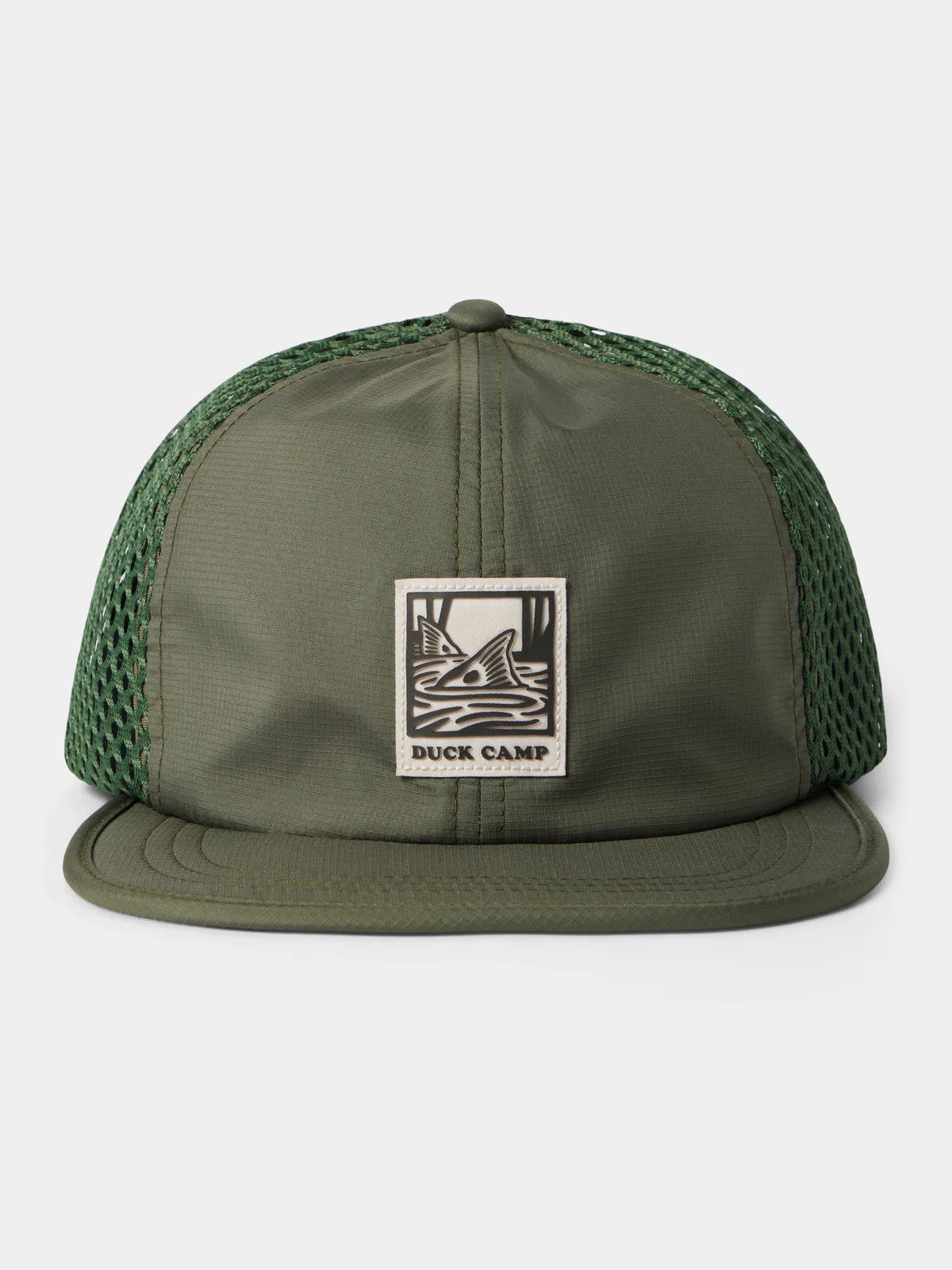 Redfish Tail Mesh Hat- Moss