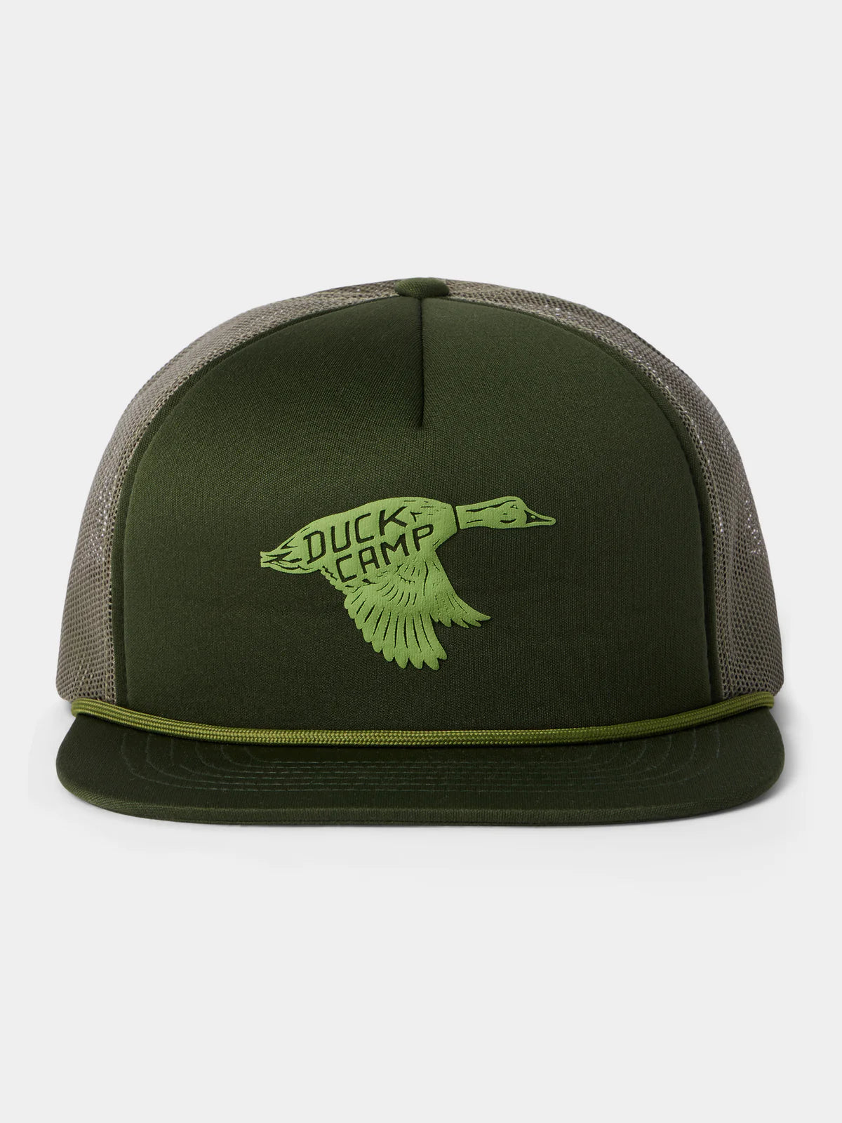 Mallard Retro Trucker- Forest Green