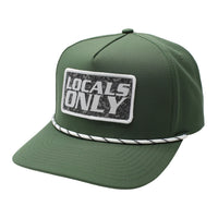 Locals Only Hat - Green/White