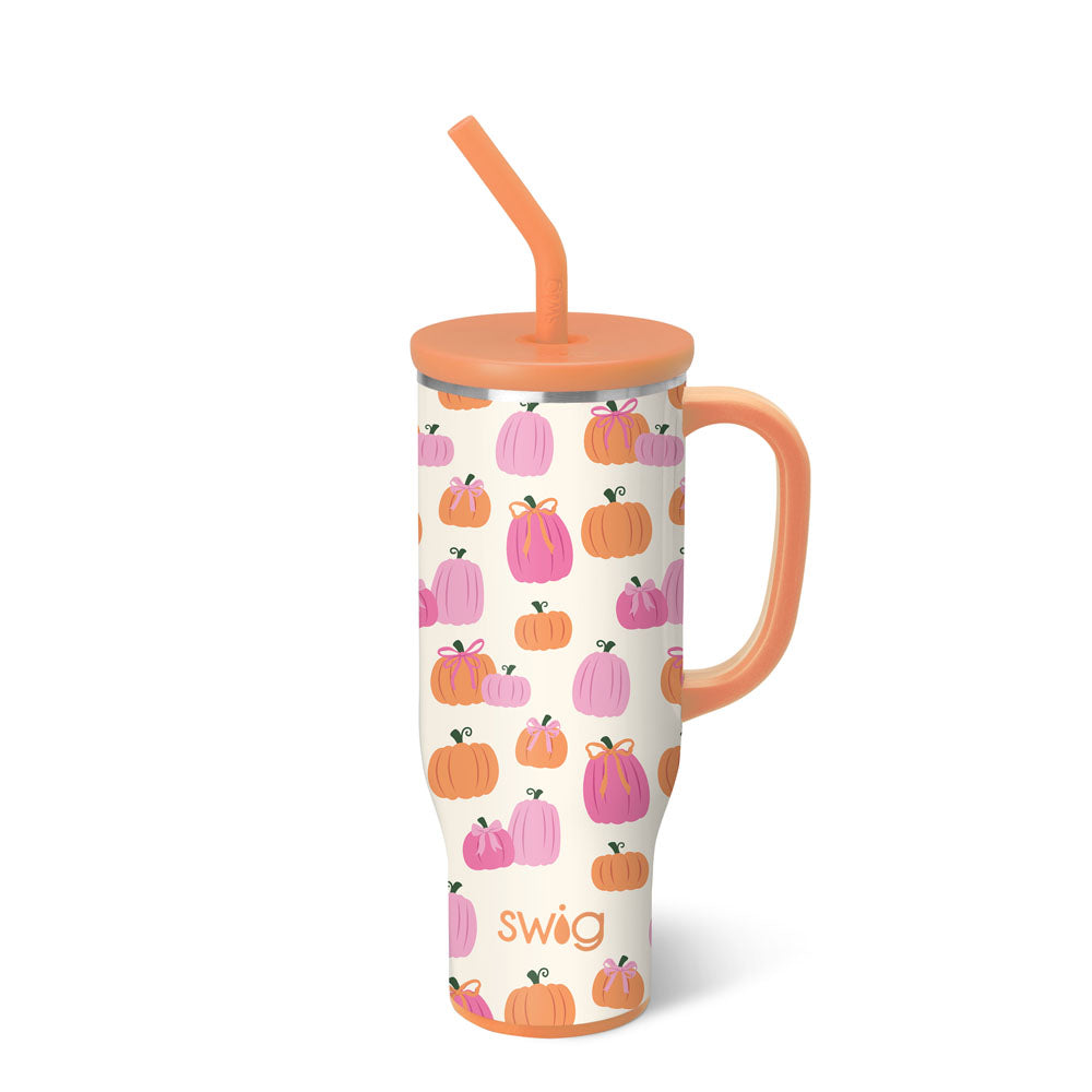 Preorder Pumpkins and Bows Mega Mug 30oz