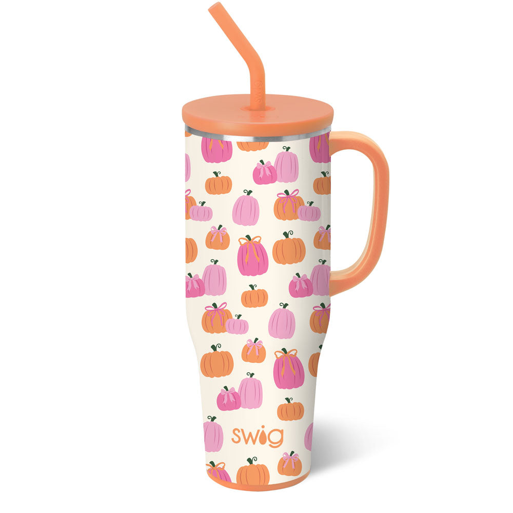 Preorder Pumpkins and Bows Mega Mug 40oz