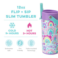 Flip + Sip Tumbler 12oz - Rainglow