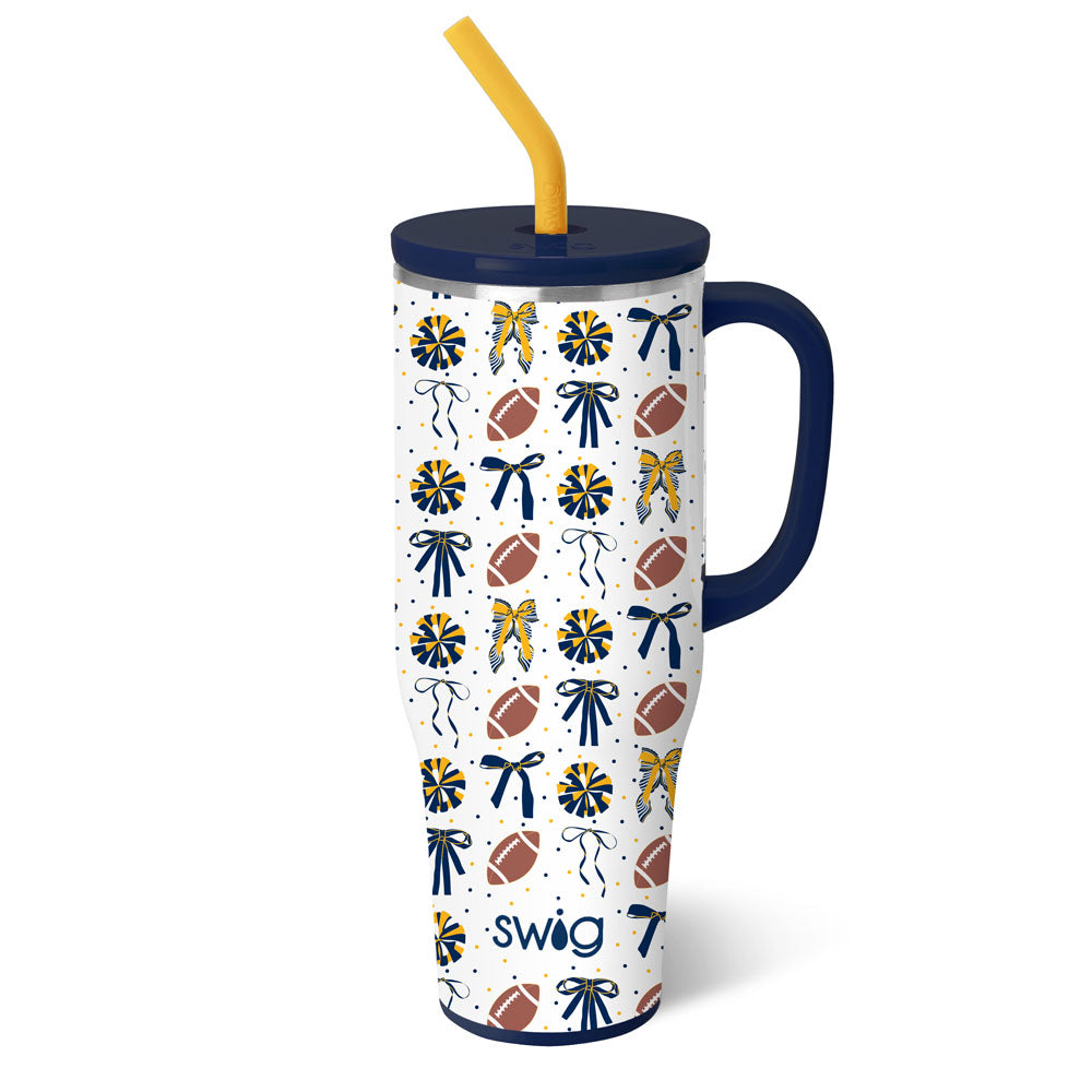 Preorder We've Got Spirit Navy/Yellow Mega Mug 40oz GAMEDAY