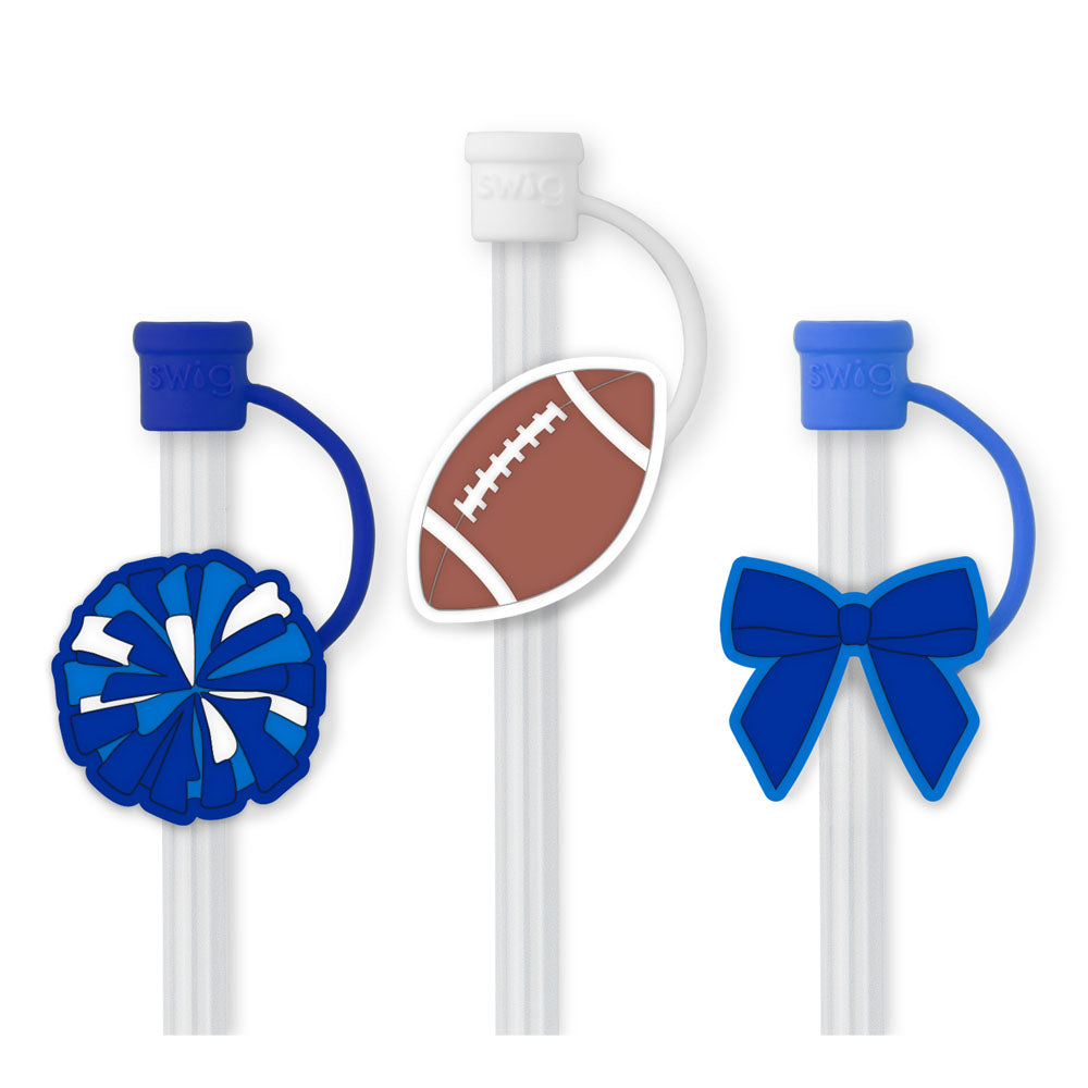 Preorder We've Got Spirit Royal Straw Toppers GAMEDAY
