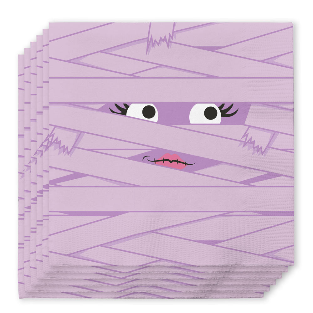 Preorder Boo Crew Mummy Cocktail Napkins