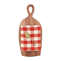 Burnt Orange towel Cutting Board