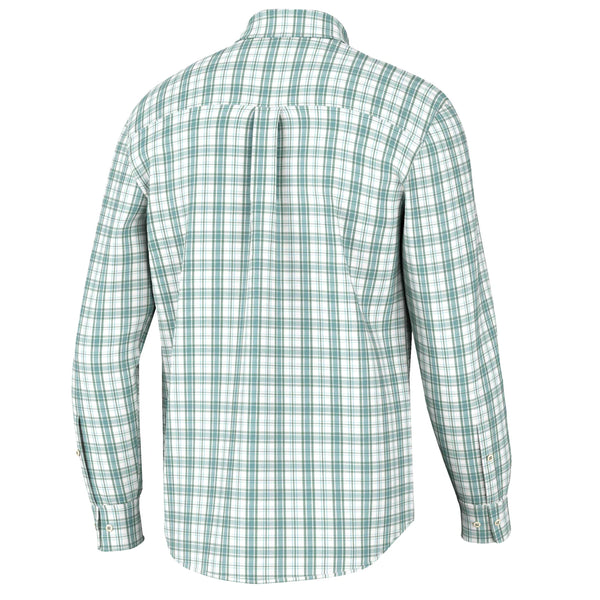 Hutto Dress Shirt - Teal/Green/Light Blue