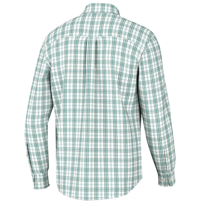 Hutto Dress Shirt - Teal/Green/Light Blue – Yard Master Outdoors