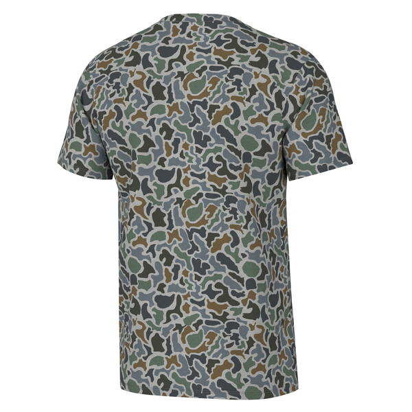 Heather Blend S/S Crewneck - Localflage Bluff