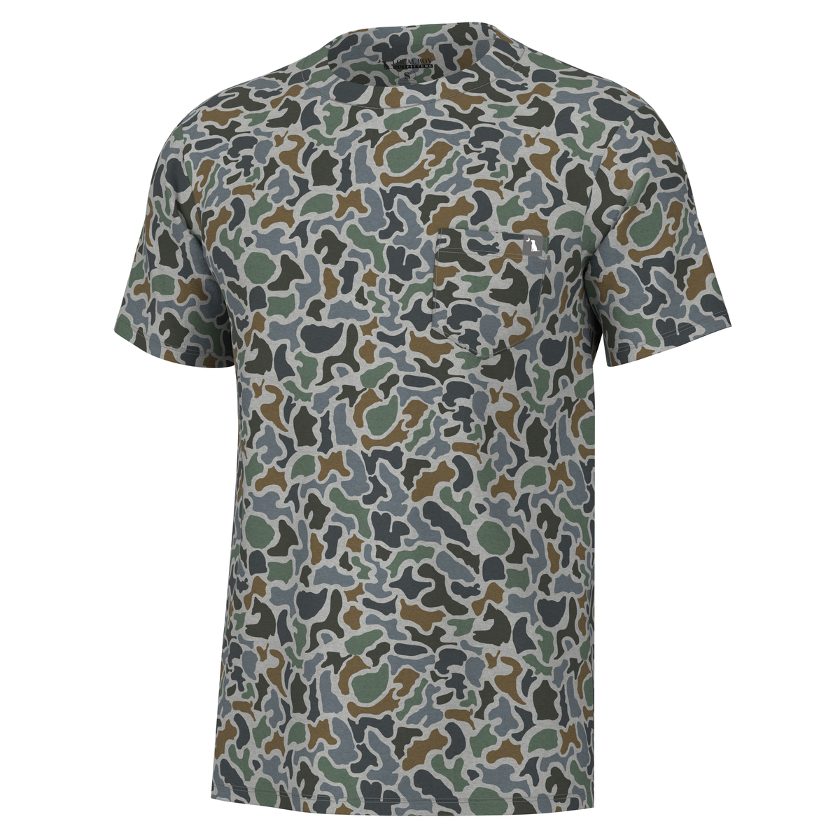 Heather Blend S/S Crewneck - Localflage Bluff
