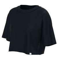 LG Boxy Crop Tee - Black