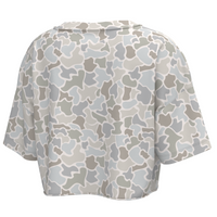 LG Boxy Crop Tee - Saltwater