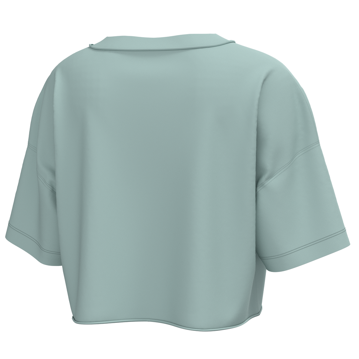 LG Boxy Crop Tee - Jade