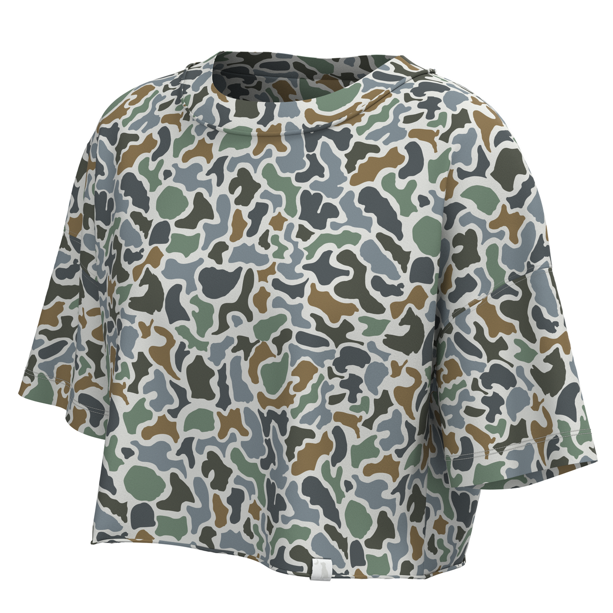 LG Boxy Crop Tee - Localflage Bluff