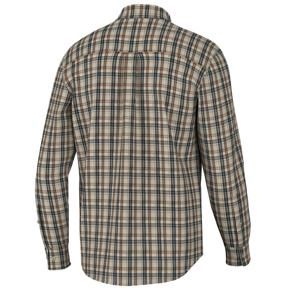 Scott Dress Shirt - Beige/Navy/Rust