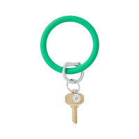 Silicone Big O Key Ring -Shamrock