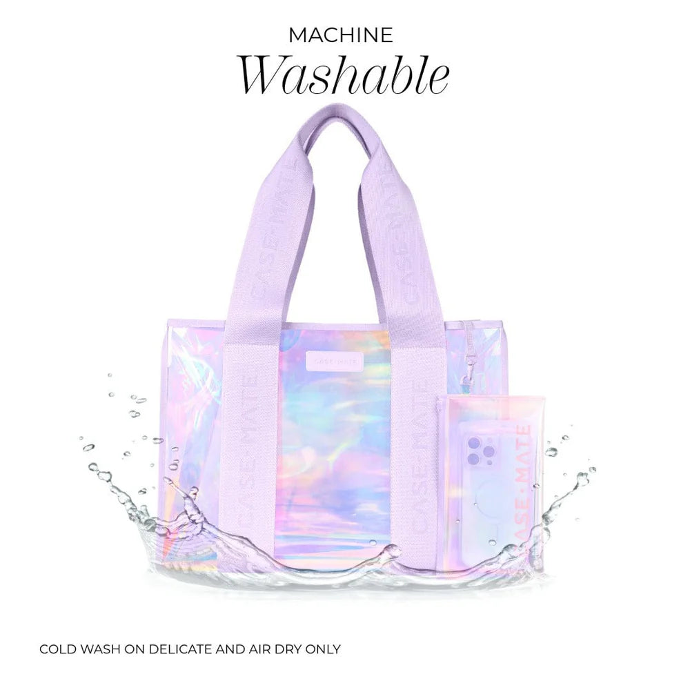 Jelly Tote Bag- Iridescent