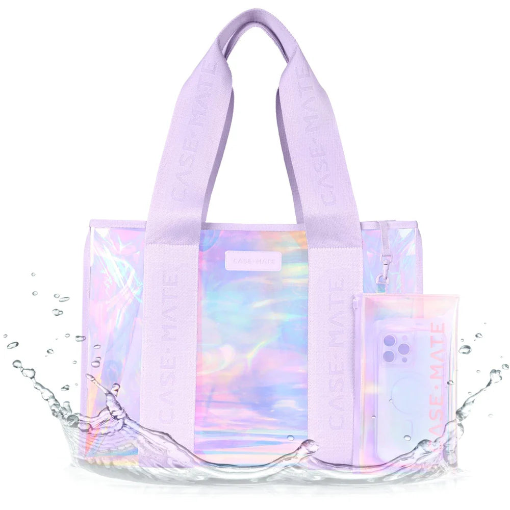 Jelly Tote Bag- Iridescent