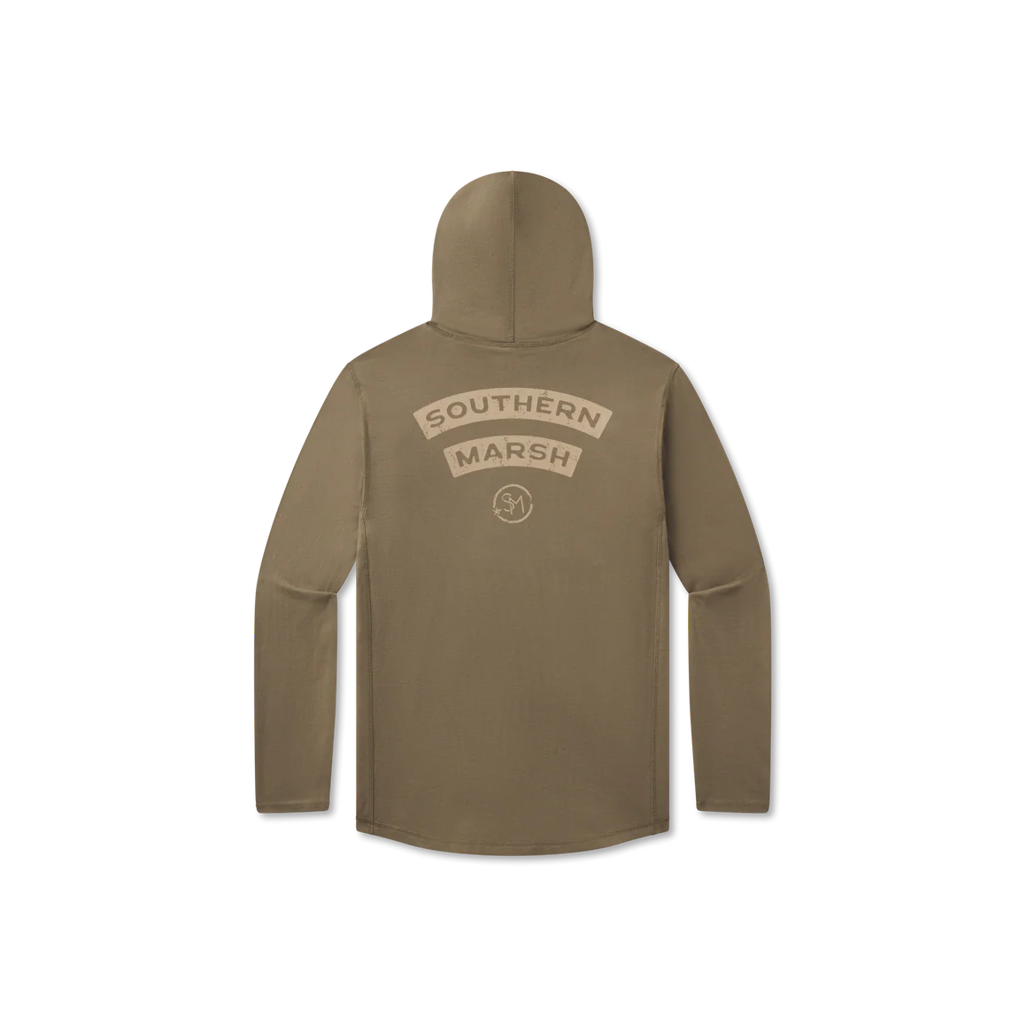 Classic Hoodie Tee-Arched Marsh- Moss Green