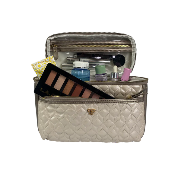Getaway Classic Train Case-Neutral Luster