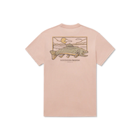 Seawash Tee - Brooke Trout - Terracotta