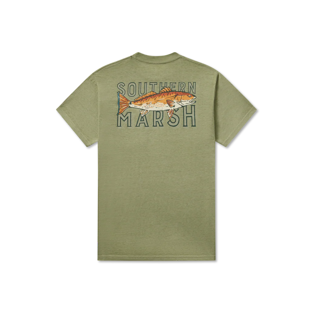 SEAWASH™ Tee - Red Fish Catch