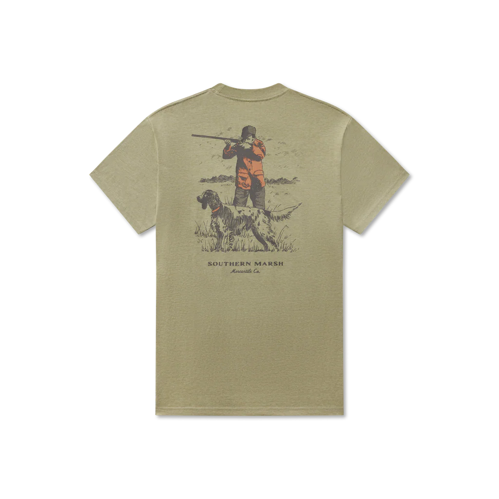 SEAWASH™ Tee - Undaunting Focus - Brigade Olive