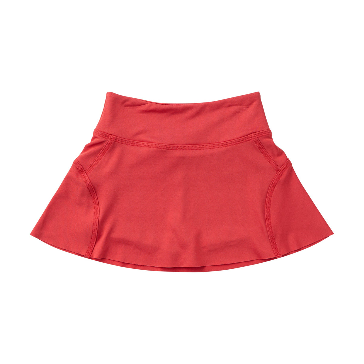 Tennis Twirl Skort with Built-In Compression Shorts - Watermelon