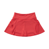 Tennis Twirl Skort with Built-In Compression Shorts - Watermelon