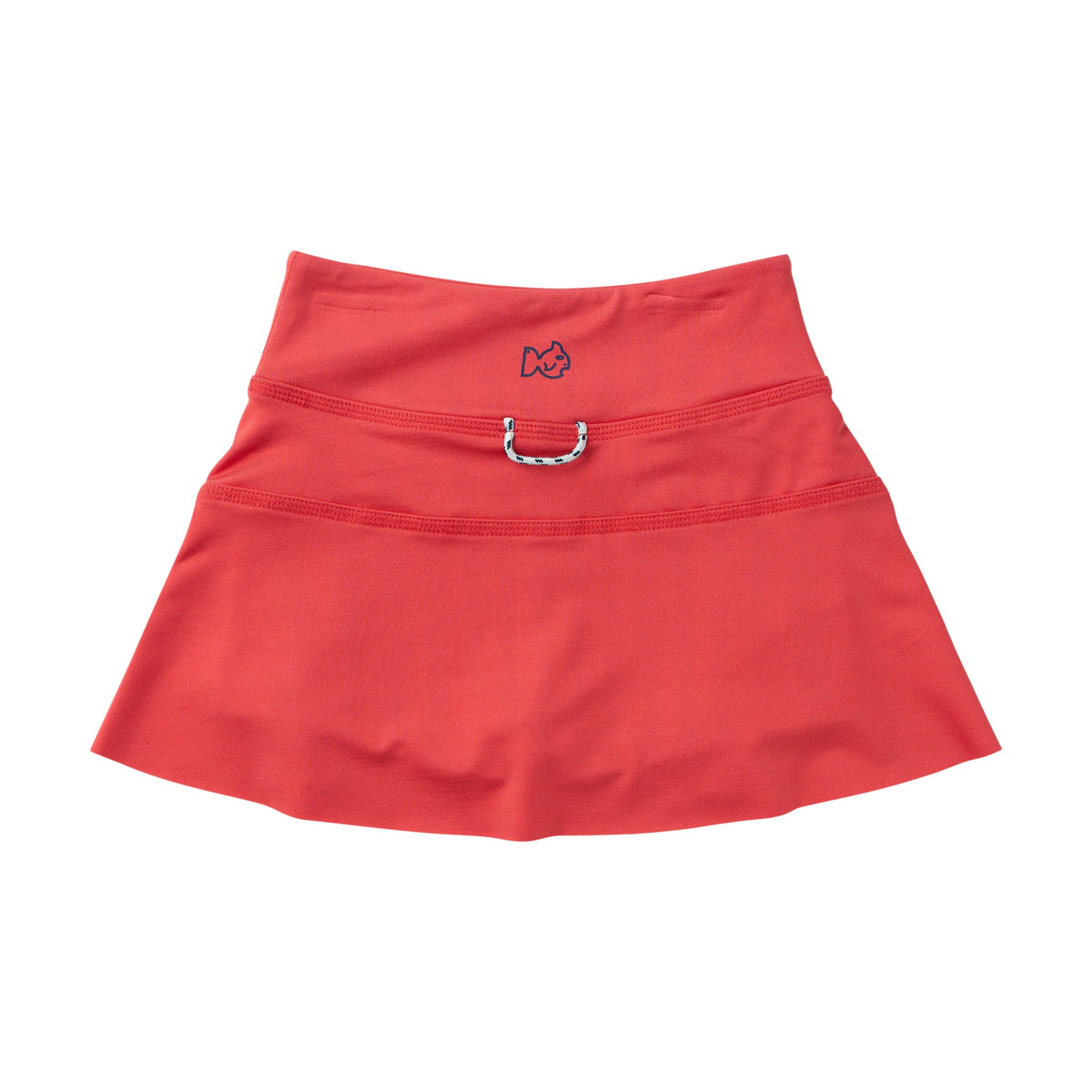 Tennis Twirl Skort with Built-In Compression Shorts - Watermelon