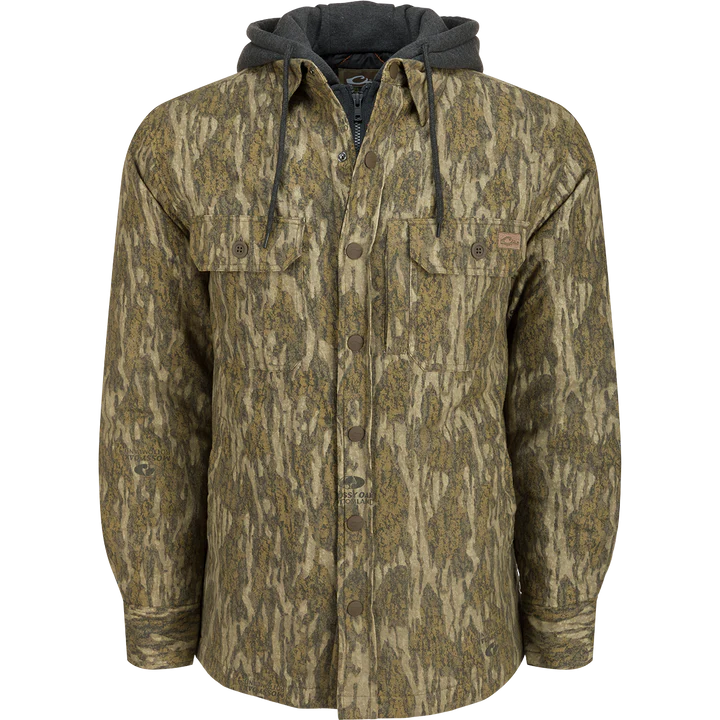 The Campfire Flannel Hoodie - Bottomland